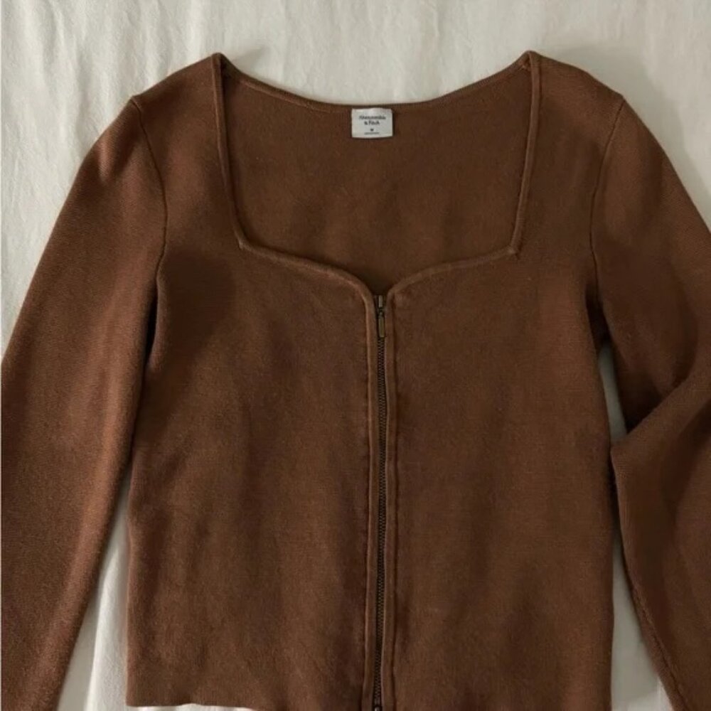 Abercrombie & Fitch Brown Top / Cardigan